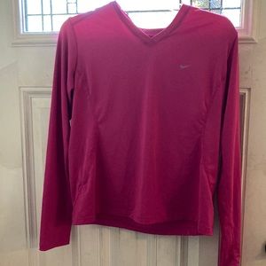 Nike Pro Long Sleeve V neck